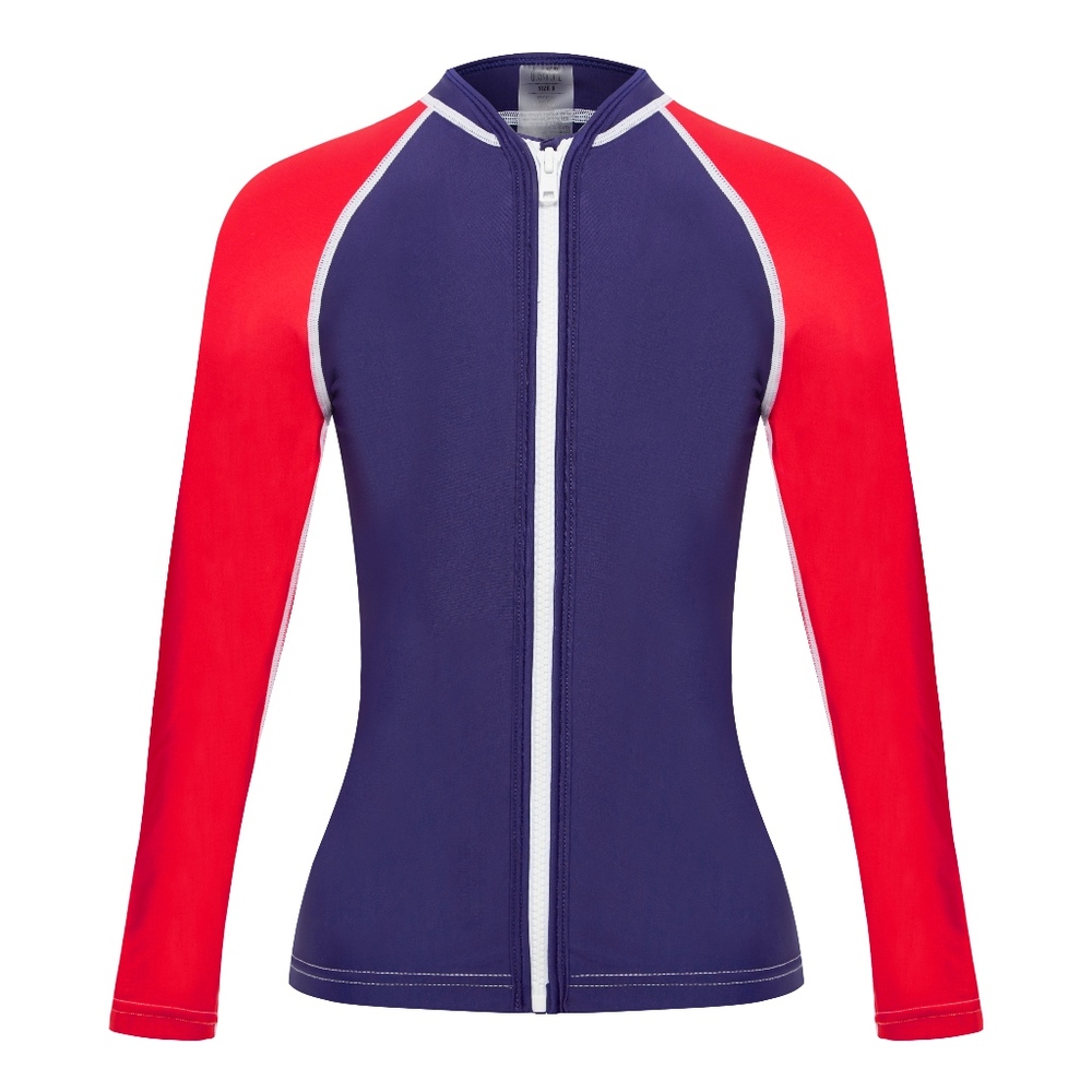 Girl's poppy long sleeve rashie